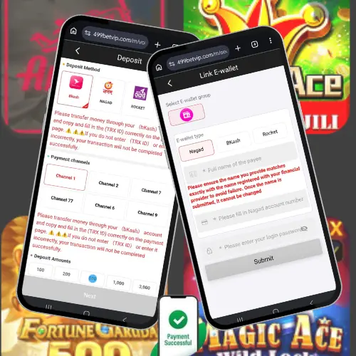 499 Bet Deposit Method